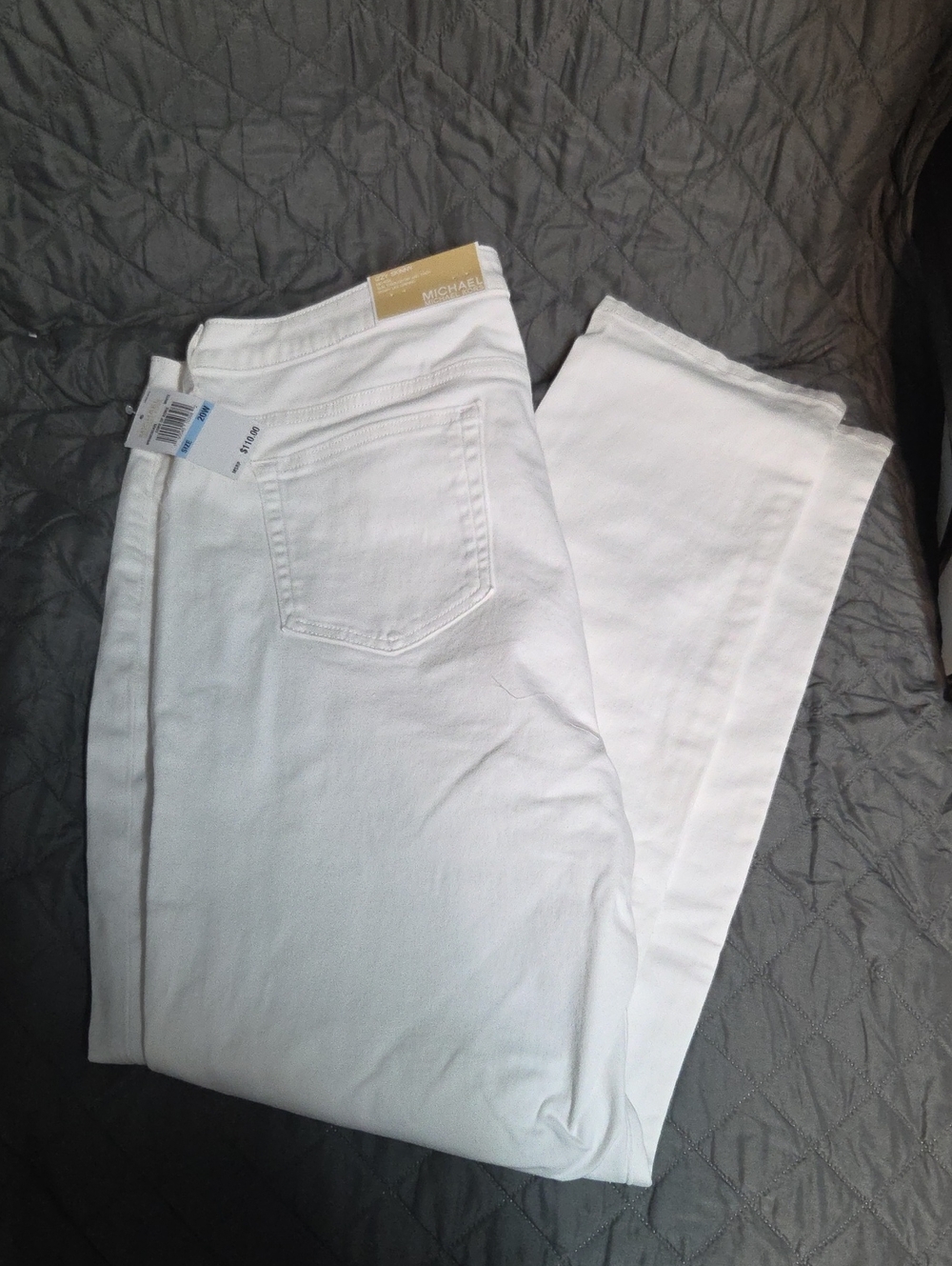 Michael Kors White Skinny-Leg Women's Jeans